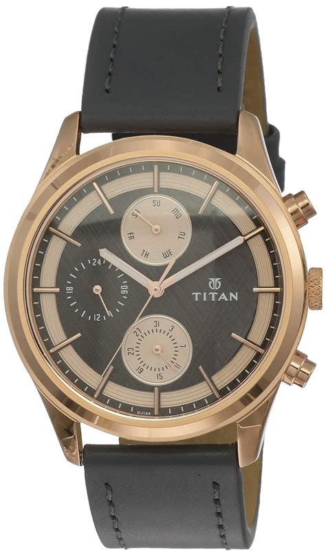 Titan Neo Iv Analog Grey Dial Men's Watch .